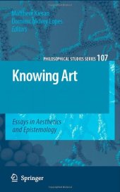 book Knowing art : essays in aesthetics and epistemology