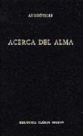 book Acerca Del Alma / About Soul