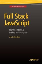 book Full Stack JavaScript: Learn Backbone.js, Node.js and MongoDB