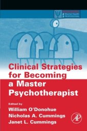 book Clinical Strategies for Becoming a Master Psychotherapist