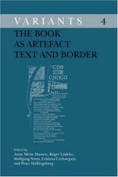 book The Book as Artefact: Text and Border