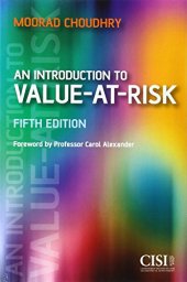 book An Introduction to Value-at-Risk