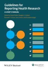 book Guidelines for reporting health research : a user's manual