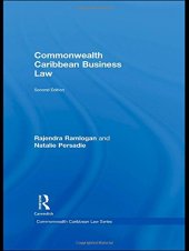 book Commonwealth Caribbean Business Law