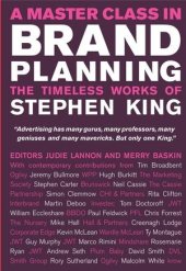 book How to be a master planner : Stephen King's timeless works on brands and communication