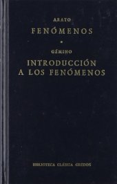 book Fenomenos / Phenomena: Introduccion a Los Fenomenos