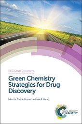 book Green Chemistry Strategies for Drug Discovery