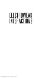 book Electroweak interactions