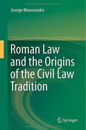 book Roman Law and the Origins of the Civil Law Tradition