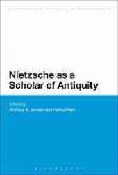 book Nietzsche as a scholar of antiquity