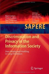 book Discrimination and privacy in the information society : data mining and profiling in large databases