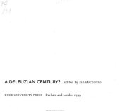 book A Deleuzian Century?