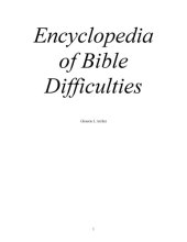 book Encyclopedia of Bible difficulties