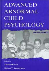 book Advanced Abnormal Child Psychology