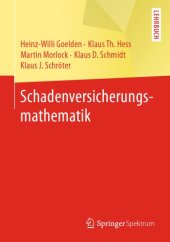 book Schadenversicherungsmathematik