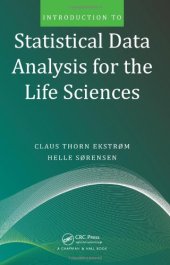 book Introduction to Statistical Data Analysis for the Life Sciences