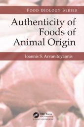 book Authenticity of foods of animal origin