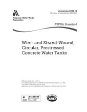 book AWWA D110-13 Wire- and Strand-Wound, Circular, Prestressed Concrete Water Tanks