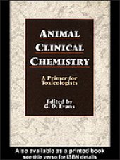 book Animal clinical chemistry : a primer for toxicologists