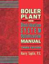 book Boiler plant and distribution system optimization manual