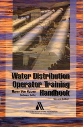 book Water Distribution Operator Training Handbook, 2nd Edition