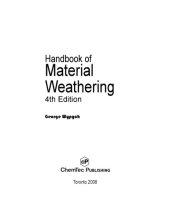 book Handbook of material weathering