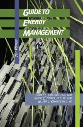 book Guide to Energy Management, 7th Edition