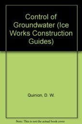 book Control of Groundwater