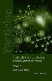 book Particles on surfaces 9 : detection, adhesion and removal