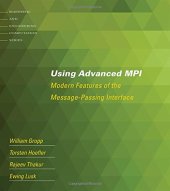 book Using Advanced MPI: Modern Features of the Message-Passing Interface