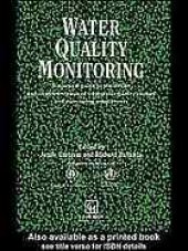 book Water quality monitoring : a practical guide to the design and implementation of freshwater quality studies and monitoring programmes