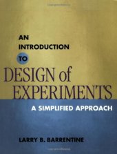 book An introduction to design of experiments : a simplified approach