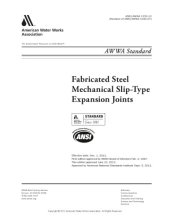 book Fabricated steel mechanical slip-type expansion joints : AWWA standard