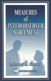 book Measures of Interobserver Agreement