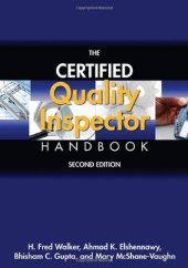 book The Certified Quality Inspector Handbook