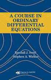 book A course in ordinary differential equations