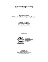 book Surface Engineering : Proceedings : International Surface Engineering Congress