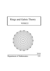 book Rings and Galois Theory [Lecture notes]