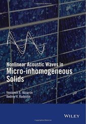 book Nonlinear Acoustic Waves in Micro-inhomogeneous Solids