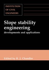 book Slope stability engineering : developments and applications : proceedings of the International Conference on Slope Stability