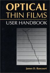 book Optical thin films : user handbook