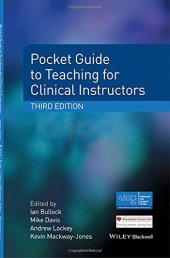 book Pocket Guide to Teaching for Clinical Instructors