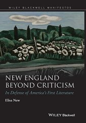 book New England beyond criticism : in defense of America's first literature