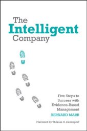 book The intelligent company : five steps to success with evidence-based management