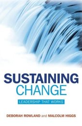 book Sustaining change : leadership that works