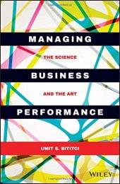 book Managing business performance : the science and the art