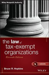 book The Law of Tax-Exempt Organizations