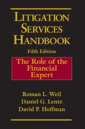 book Litigation services handbook : the role of the financial expert