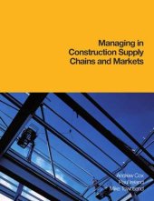 book Managing in Construction Supply Chains and Markets