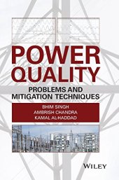 book Power Quality: Problems and Mitigation Techniques